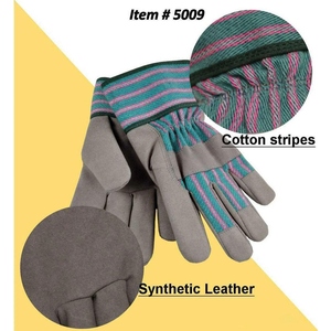 Gants de travail en cuir de vachette de qualité supérieure avec logo personnalisé, résistants, doux et confortables, résistants à l'abrasion, gants de ménage - Product Image 4