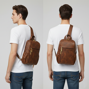 Riñonera impermeable unisex con logotipo personalizado al por mayor, riñonera informal de moda urbana, riñonera de viaje con cinturón a la venta - Product Image 3