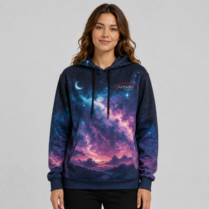 Low MOQ Women's Sublimated <b>Hoodie</b> Durable Fabric Breathable Comfortable Fit Casual Wear Custom <b>Sublimation</b> <b>Hoodie</b> For Women - Product Image 1
