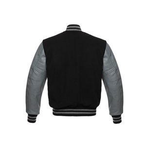 Stonefield Manufacturing Thick Reversible Eco-Friendly Varsity <b>Jacket</b>-100% Wool Hooded <b>Waterproof</b> Streetwear <b>Winter</b> Outerwear - Product Image 5