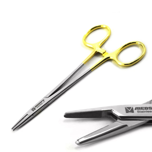 Juego de 9 instrumentos de microcirugía dental: Portaagujas, Pinzas, Tijeras para Iris, Pinzas de Precisión, Mango de Bisturí - Product Image 2