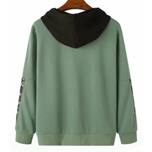 ราคาขายส่ง เสื้อฮู้ดผู้ชาย ผ้าฝ้ายแท้ 100% เป็นมิตรกับสิ่งแวดล้อม ระบายอากาศได้ดี เหมาะสำหรับฤดูหนาว ดีไซน์กระเป๋าเก๋ คุณภาพสูง สินค้ามาใหม่ - Product Image 2