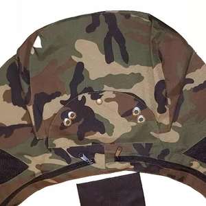 Camouflage Multi-Pocket Crossbody Utility <b>Bag</b> with Breathable Strap and 100% Acrylic - Product Image 6