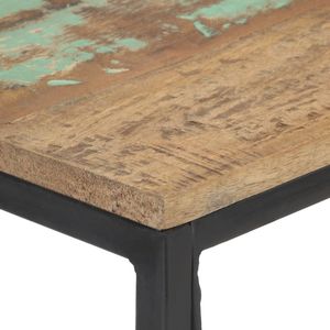 Mesa Consola de Madera Maciza Reciclada 43.3\"x13.8\"x29.5\" - Mueble Consola de Madera con Acabado Elegante - Product Image 4