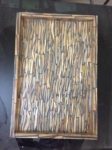 Modern Resin <b>Storage</b> Tray Rectangle Lacquered Finish Durable Single Compartment <b>Table</b> Organizer - Product Image 5