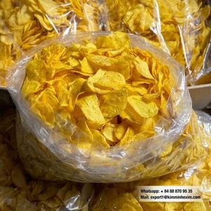Vente en gros de chips de patates douces jaunes, en tranches, naturelles, savoureuses, de haute qualité, meilleur prix, fabriquées au Vietnam, non OGM - Product Image 5