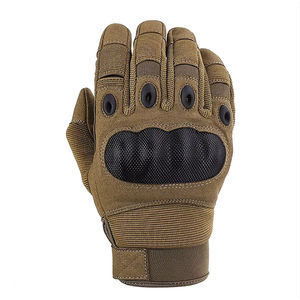 Gants tactiques en cuir pleine main respirants, antidérapants et protecteurs pour l'entraînement en extérieur, le VTT et les écrans tactiles - Product Image 5