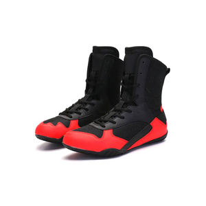 Chaussures de boxe professionnelles légères de qualité supérieure, prix raisonnable, service OEM, chaussures de boxe en vente - Product Image 4