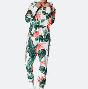 Pijamas Personalizadas al por Mayor con MOQ Bajo, Ropa de Dormir Transpirable para Hombre, Traje de Casa, Pijama Enterizo, Mono con Estampado por Sublimación - Product Image 1