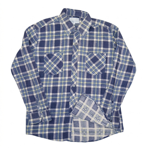 เสื้อเชิ้ตผ้าแฟลนเนลลายสก็อตพรีเมียม 100% ผ้าฝ้ายเนื้อหนา แขนยาว สไตล์ลำลอง ติดกระดุม แบบลัมเบอร์แจ็ค ลายตาราง เสื้อคลุมแบบโอเวอร์ไซส์ เสื้อผ้าสั่งทำพิเศษ - Product Image 2