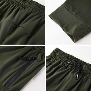 Pantalones de Senderismo Ligeros y Ajustados Mwn para Hombre, Ropa Deportiva Informal, 100% Algodón Ecológico, Transpirable, con Múltiples Bolsillos - Product Image 5