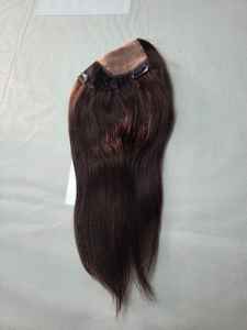 Topper 4x4 para mujer, cabello Remy indio, peluca topper, rizo Yaki Jerry, onda corporal, rastas, onda profunda, cabello Taz, extensión de cabello BD - Product Image 3