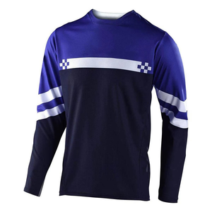 เสื้อเจอร์ซีย์มอเตอร์ครอสแบบสั่งทำขายส่ง ผ้าโพลีเอสเตอร์ ระบายอากาศได้ดี ไซส์ใหญ่ แห้งเร็ว แขนยาว พิมพ์ลายแบบซับลิเมชั่น - Product Image 1