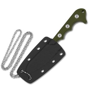 Couteaux à lame fixe compacts avec une tranchante en acier affûtée, une poignée confortable et une construction légère pour le camping et la randonnée - Product Image 6