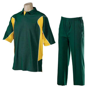 Ensemble de vêtements de cricket haute performance, tissu résistant à la transpiration, vêtements de club personnalisés, fournisseur prêt à l'exportation - Product Image 1