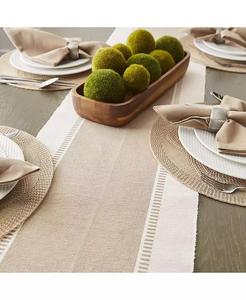 Runner da tavolo a righe Dobby, 13 "x 108" | Importazioni di Design - Product Image 4