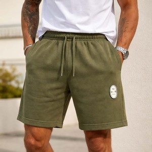 Wholesale <b>Men's</b> 100% Polyester Eco-Friendly Oxford Fabric Sweat <b>Shorts</b> Custom Logo Zipper Fly Summer Casual <b>Shorts</b> Custom Colors - Product Image 3