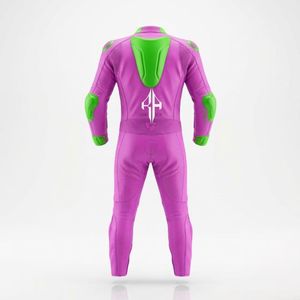 ชุดหนังมอเตอร์ไซค์ผู้ชาย ดีไซน์คุณภาพพรีเมียม สไตล์ล่าสุด ชุดแข่งหนังแท้สำหรับฤดูหนาว รับสั่งตัดตามแบบ - Product Image 3