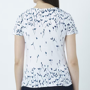 Camiseta de Mujer de Manga Corta, Último Diseño, Perfecta para el Trabajo, Camisetas de Mujer de Alta Calidad a la Moda - Product Image 3