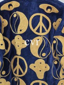 Women's Luxury Coat Hand Embroidered Uzbek Outerwear Handmade Velvet Suzani Eco-Friendly Suzani Velvet Winter <b>Boho</b> for Party - Product Image 4
