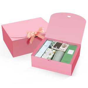 Caja de Regalo de Papel Rígido Reciclado TH CBB-568, Cierre con Cinta, Diseño Personalizado, Laminación Mate/Brillante para Cosméticos, Perfumes y Regalos - Product Image 1