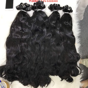 เครื่องทำผม100% บริสุทธิ์แบบเรมี่ลอนคลื่นธรรมชาติจากประเทศจีนผ้าคู่สำหรับสาวๆ - Product Image 4