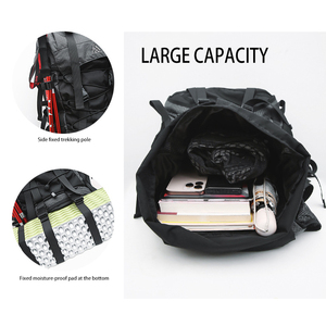 Outdoor Camping Hiking Backpack <b>Large</b> Capacity Waterproof Trekking Rucksack Travel Mountaineering Backpack for Men and Women OEM - Product Image 5