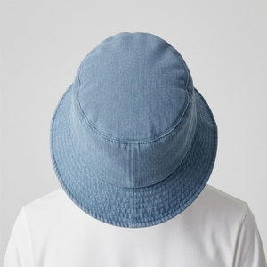 Chapeau Bob Unisexe Personnalisé en Coton Lavé avec Impression Numérique, Léger, Résistant à l'Eau et Anti-UV pour Voyages en Plein Air et Cyclisme - Product Image 4