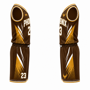 Custom Basketball Sportswear Set Jersey <b>Shorts</b> 3D Printed Sublimated Design Quick Dry Fabric Customizable Training Uniform for - Product Image 3
