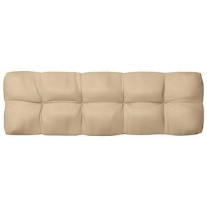 Ensemble de 7 coussins de canapé d'extérieur en tissu 100% polyester beige - Product Image 5