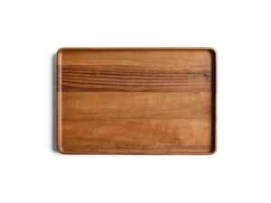 Plateau en bois de hêtre, plateau à fruits, plateaux ovales, plateaux décoratifs rectangulaires, plateau à dessert, vaisselle de table, plateau artisanal en bois - Product Image 6