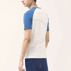 Prix de gros – T-shirt décontracté pour homme en coton toile respirant, col rond, coupe classique, 100 % haute qualité, personnalisable, le plus vendu - Product Image 3