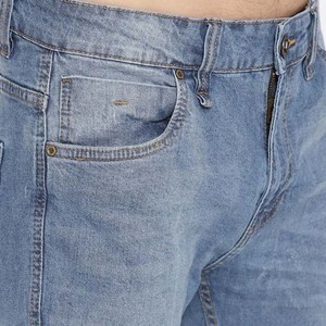 Jean cargo noir pour homme, coupe large, denim vintage, multi-poches, taille mi-haute, style streetwear - Product Image 6