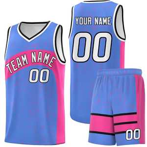 Conjunto de Camiseta y Pantalones Cortos de Baloncesto Personalizados con Nombre, Número y Logotipo, Ropa Deportiva Ligera y Transpirable - Product Image 4