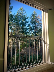 Panneau décoratif de balustrade de balcon en fonte victorienne traditionnelle, résistant à la rouille, à fixer au mur extérieur - Product Image 5