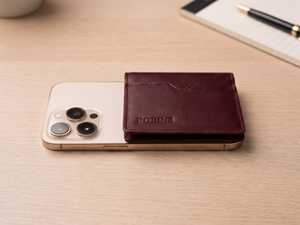 Custom Minimalist Genuine Leather <b>Card</b> <b>Holder</b> RFID Blocking <b>Credit</b> <b>Card</b> Case Men's Front Pocket Wallet LNCR-0014 - Product Image 4