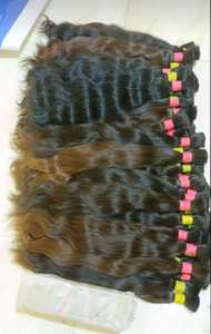 Extensiones de Cabello con Clip, Sin Costuras, Ligeras e Invisibles, Ideales para Uso Diario y Peinados de Fiesta, Disponibles para la Venta, de Exportador Indio - Product Image 2