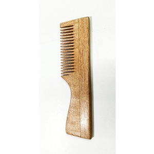 Indian Made Neem <b>Wooden</b> Hair <b>Comb</b> Ergonomic Massage <b>Comb</b> Natural Scalp Detangling <b>Comb</b> for Daily Hair Care At Wholesale price - Product Image 6