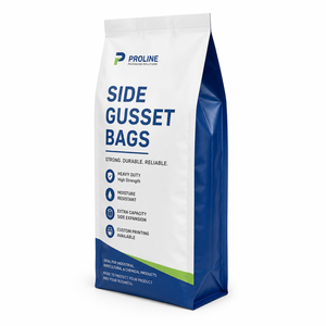 Bolsas con fuelle lateral de grado alimenticio, impresas a medida, con sellado de tres lados y termosellado para alimentos, café, alimentos para mascotas y empaques industriales - Product Image 6