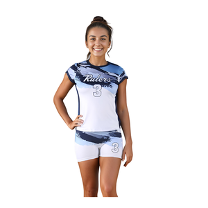 Club Women Volleyball Sublimation Uniform Printed Women Volleyball Sublimation Uniform Wholesale Teamwear Custom Ladies Jersey - Product Image 1