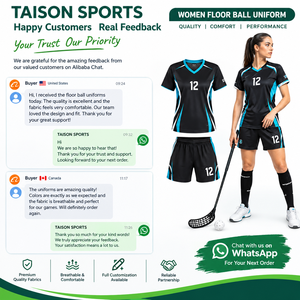 Ensemble de maillots de floorball pour hommes, qualité supérieure, polyester 160 GSM, séchage rapide, logo personnalisé sublimé blanc, anti-UV - Product Image 6