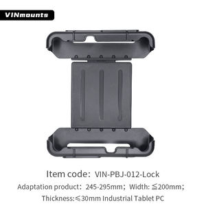 VINmounts 11-12 Inch Anti-Theft Tablet Clamp Holder, Heavy Duty Secure Locking Industrial Mount for Forklift Vehicle Use - Product Image 3