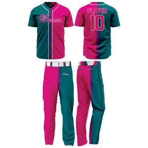 Collection d'uniformes de baseball professionnels sur mesure, vêtements de sport haut de gamme, ensemble maillot et pantalon de baseball - Product Image 5
