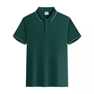 Camiseta Polo de sublimación 100% algodón para hombre, corte holgado, estampada, MOQ bajo, diseña tu propia marca, camiseta para hombre - Product Image 2