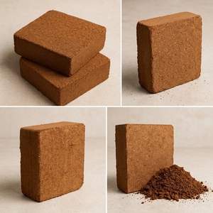 Cocopeat Block 5kg Coconut Coir Eco-Friendly Biodegradable High Water Retention 30x30x12cm pH 5.8-6.8 for Growing Seed - Product Image 2