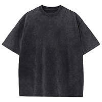 Magliette Cristiane con Gesù per Uomo, T-Shirt Religiose con Croce e Versetti Biblici, Top con Effetto Lavaggio Acido, Magliette Grafiche Oversize Vintage