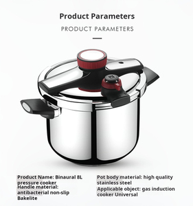Innovative Pressure Cooker Premium Stainless Steel Body Large Capacity Fast Cooking Performance Safety Lock Lid Comfortable - Product Image 3