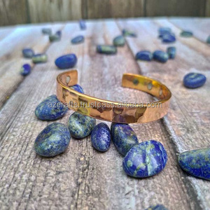 Wholesale Classic Bell Pattern Christian Religious Symbol Inox <b>Copper</b> Pearl Diamond Garnet Fashionable Cuff <b>Bracelets</b> Gifts - Product Image 3