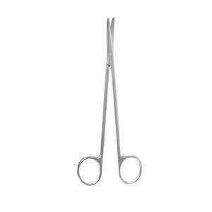 Ciseaux chirurgicaux droits à lame émoussée/plate en acier inoxydable pour pansements, usage en bloc opératoire, CE, garantie 3 ans, par Dentavex - Product Image 4