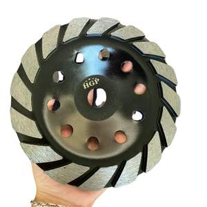 Disco de Diamante Profesional con Unión Metálica, Grano 100, 10mm de Espesor, OEM, Desbarbado Rápido, Pulido en Húmedo/Seco, Rendimiento Estable - Product Image 5